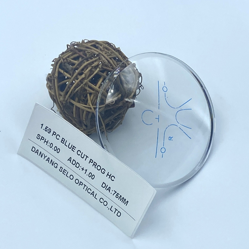 1.59 Lente progressiva PC Blue Block HMC/SHMC