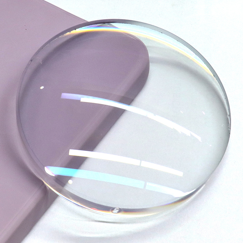 Lente monofocale semilavorata blu 1,56 a blocco