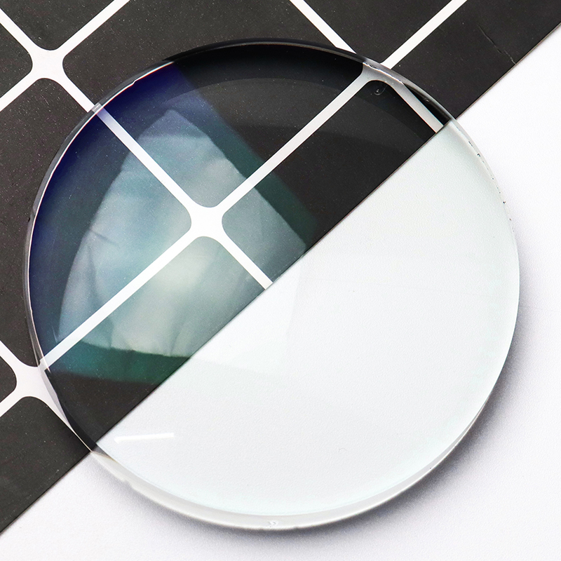 Lente monofocale semilavorata blu 1,56 a blocco