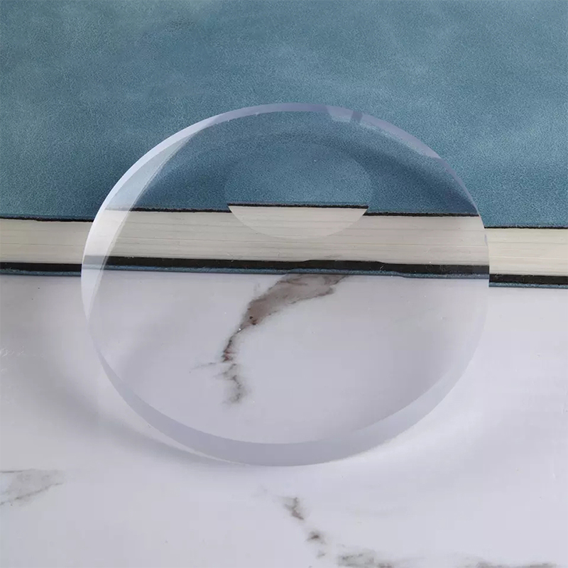 Lente bifocale superiore rotonda semilavorata 1.56