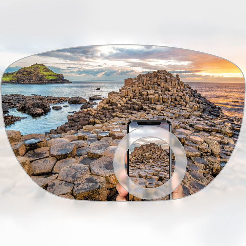 Lente bifocale mista